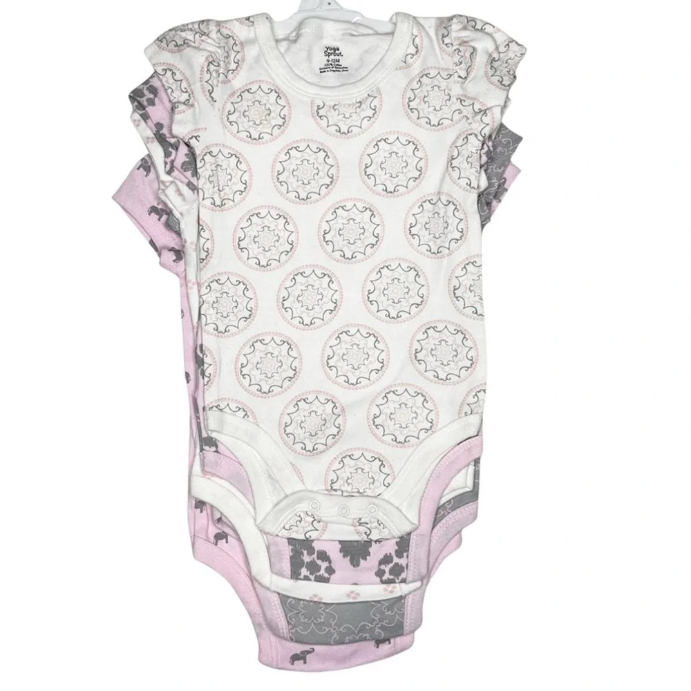 Yoga‎ Sprout Five Pack Onesies